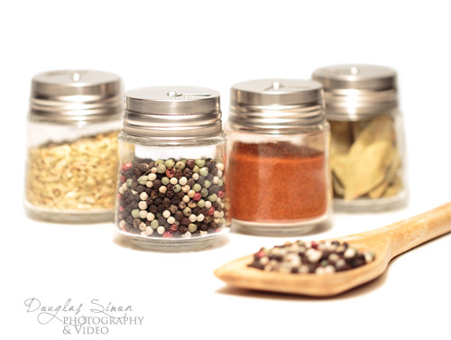 Lifestyle Product Styling using Spice Jars